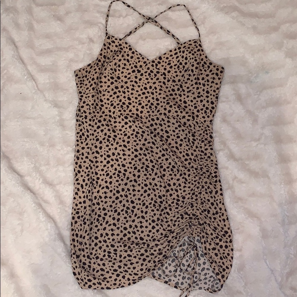 Pacsun: Lottie Moss leopard print mini dress